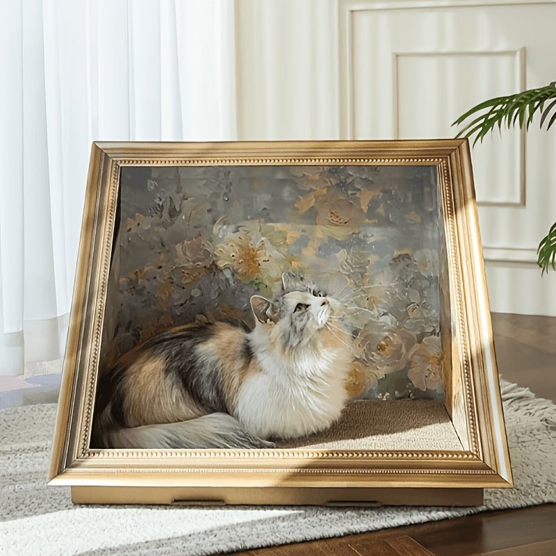 21-Inch 3D Art Cat Scratching Board